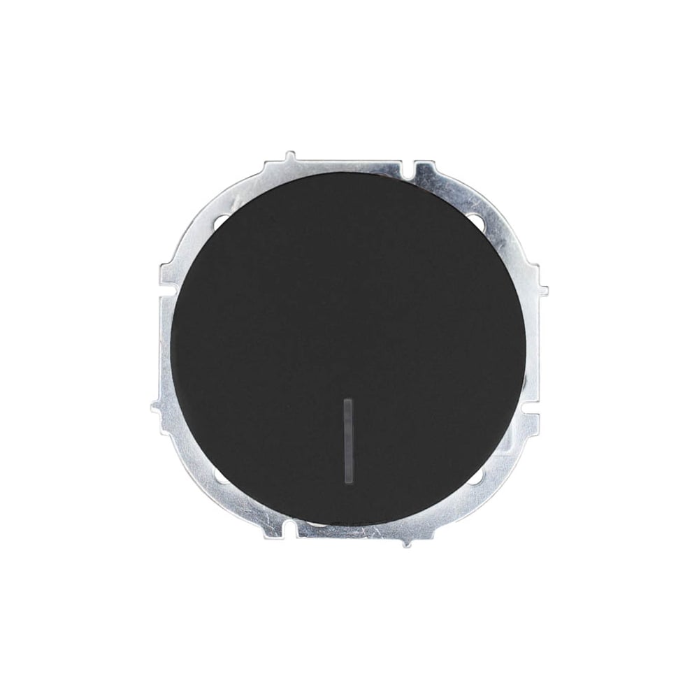 Изображение товара Выключатель Lezard OSEN с подсветкой черный бархат 743-4288-111