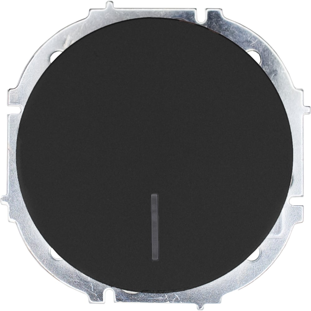 Изображение товара Выключатель Lezard OSEN с подсветкой черный бархат 743-4288-111