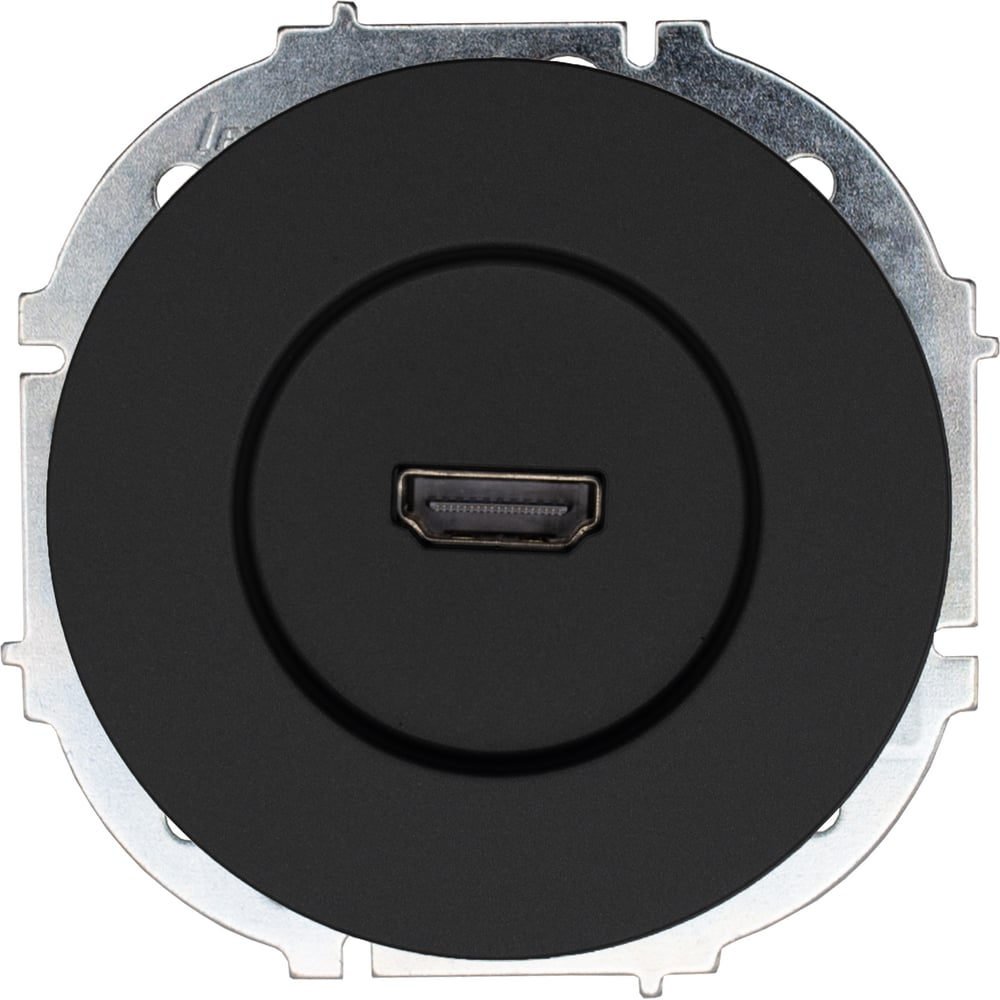 Изображение товара Розетка HDMI Lezard OSEN чёрный бархат 743-4288-203