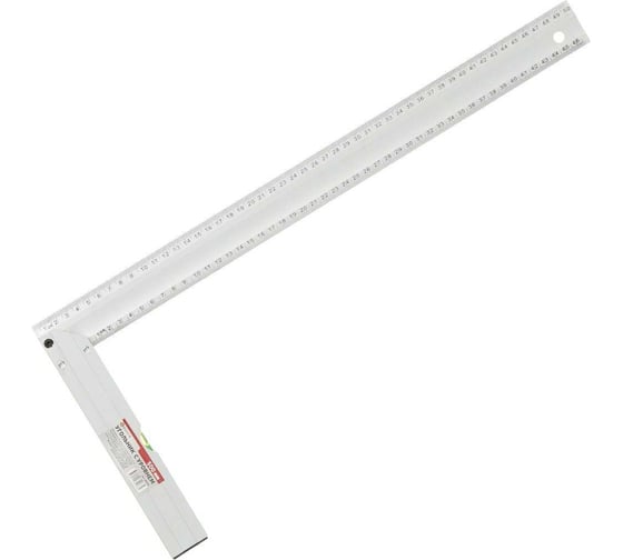 Изображение товара Угольник BARTEX 500 мм, алюм., с уровнем 343016