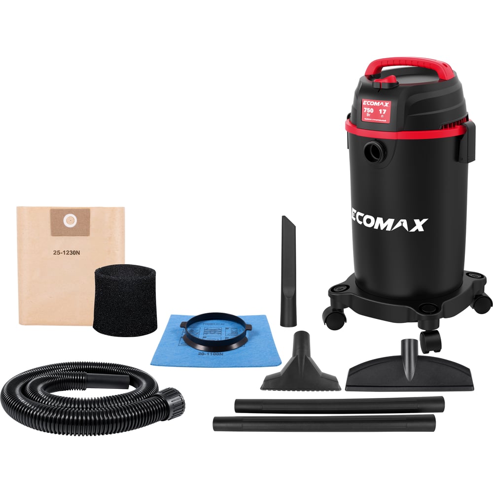 Изображение товара Пылесос из полипропилена 17Л ECOMAX EM19138P