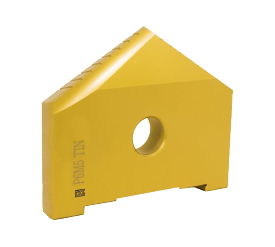 Изображение товара Сверло перовое (пластина) 102 Р6М5(M2) по металлу TiN 2000-1266 ГОСТ 25526-82 Русский Инструмент ri.157.496