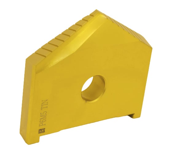 Изображение товара Сверло перовое (пластина) 115 Р6М5(M2) по металлу TiN 2000-1272 ГОСТ 25526-82 Русский Инструмент ri.157.486