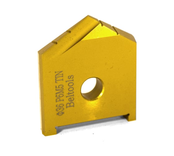 Изображение товара Сверло перовое (пластина) 36 Р6М5(M2) по металлу TiN 2000-1218 ГОСТ 25526-82 Русский Инструмент ri.157.582