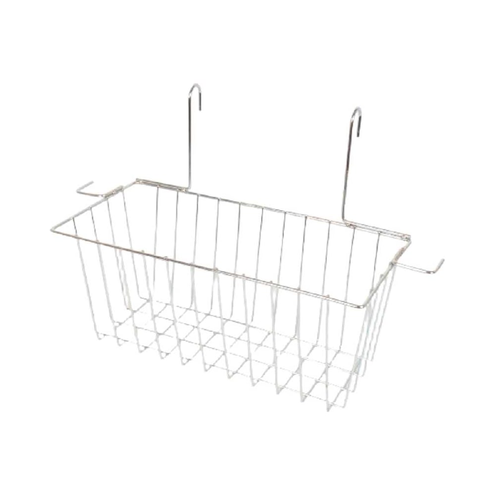 Изображение товара Металлическая корзина для тележек ACG 380х160х150мм серый