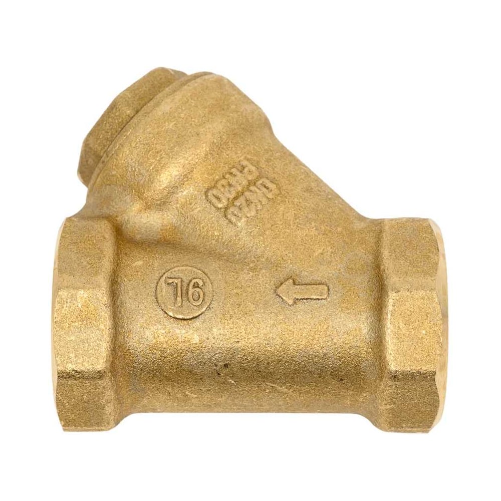 Изображение товара Фильтр косой сетчатый Giacomini 3/4, нехромированный Gia R74AY104