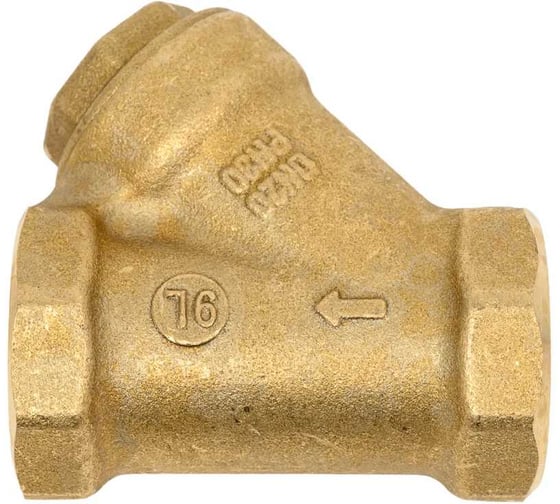 Изображение товара Фильтр косой сетчатый Giacomini 3/4, нехромированный Gia R74AY104