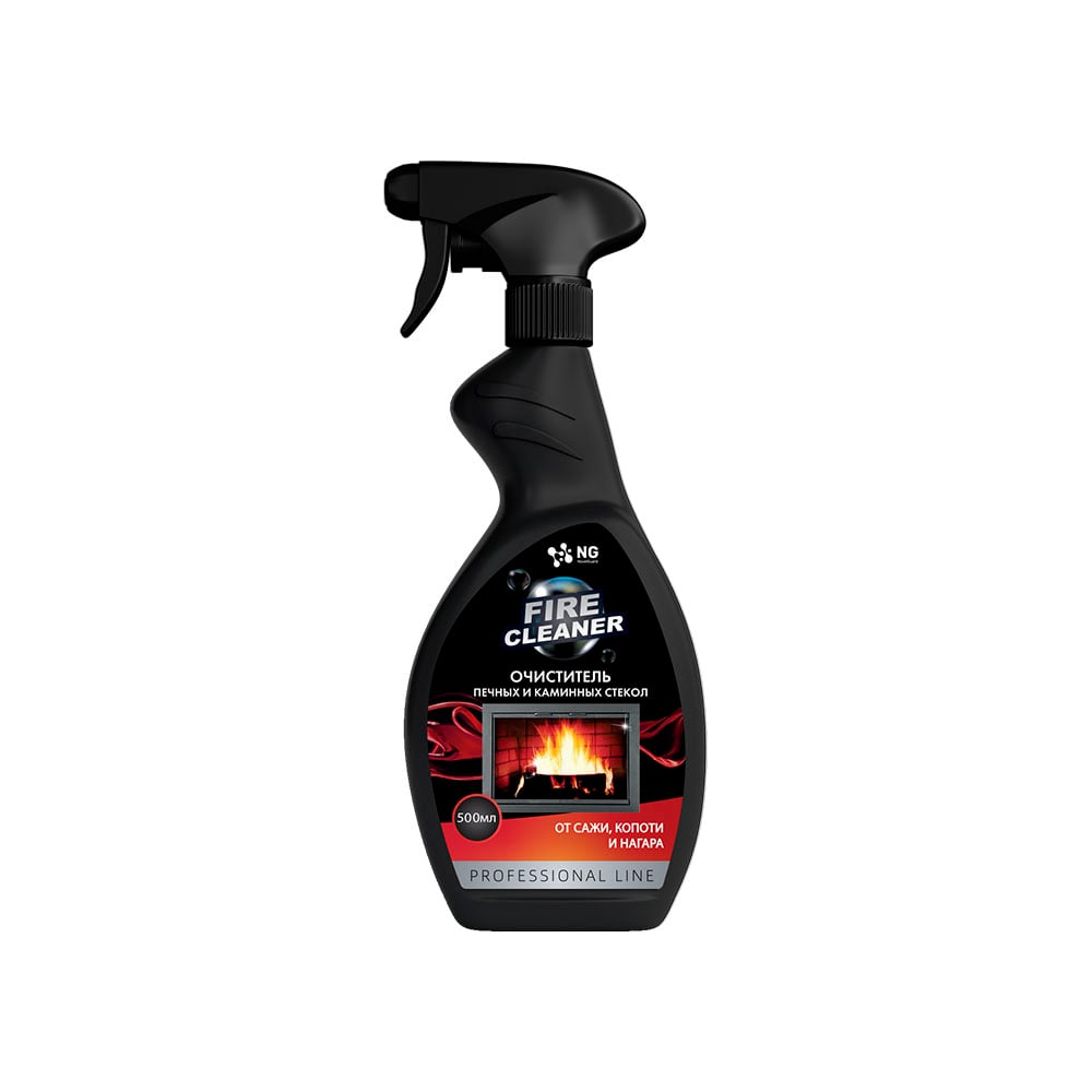 Изображение товара Очиститель печных и каминных стекол NOVELHIM NovelGuard Fire Cleaner 500 мл