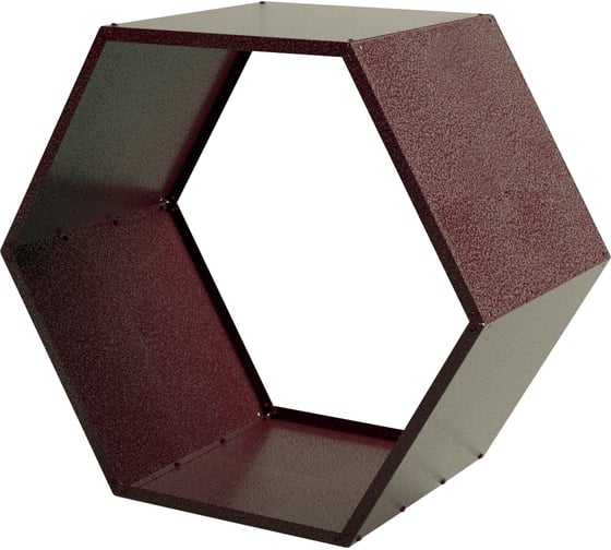 Изображение товара Дровница, поленница Delta-Park WH коричнево-красная 3007005_6