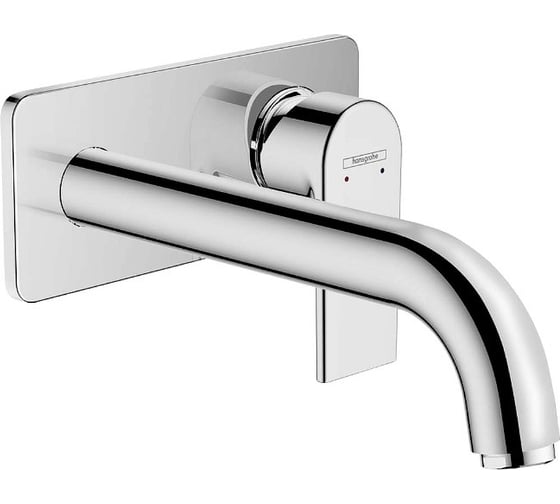 Изображение товара Смеситель для раковины Hansgrohe Vernis Shape настенный, хром 71578000