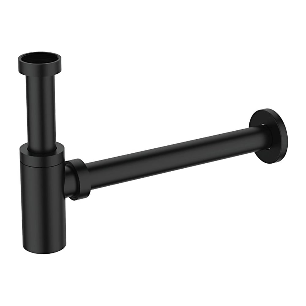 Изображение товара Сифон Ledeme L81B для умывальника черный из металла