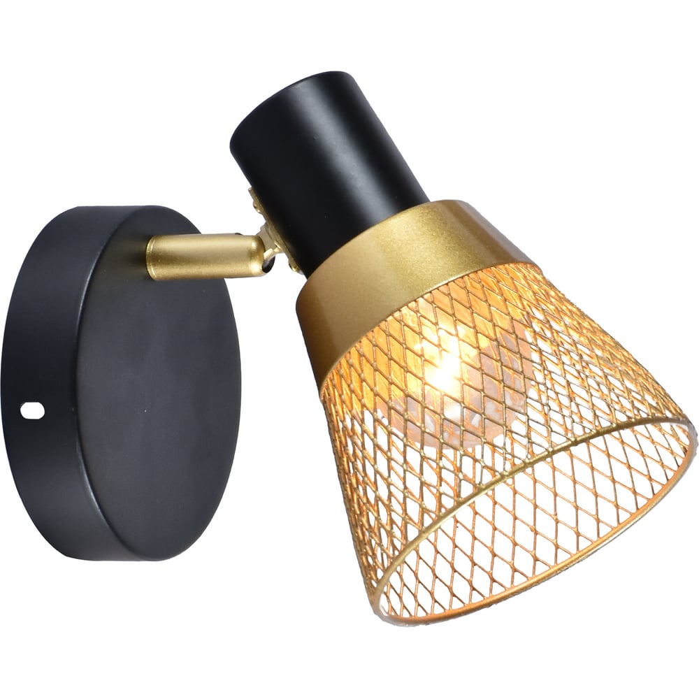Изображение товара Настенный светильник Reluce 05966-0.8-01 в цвете золото и черный