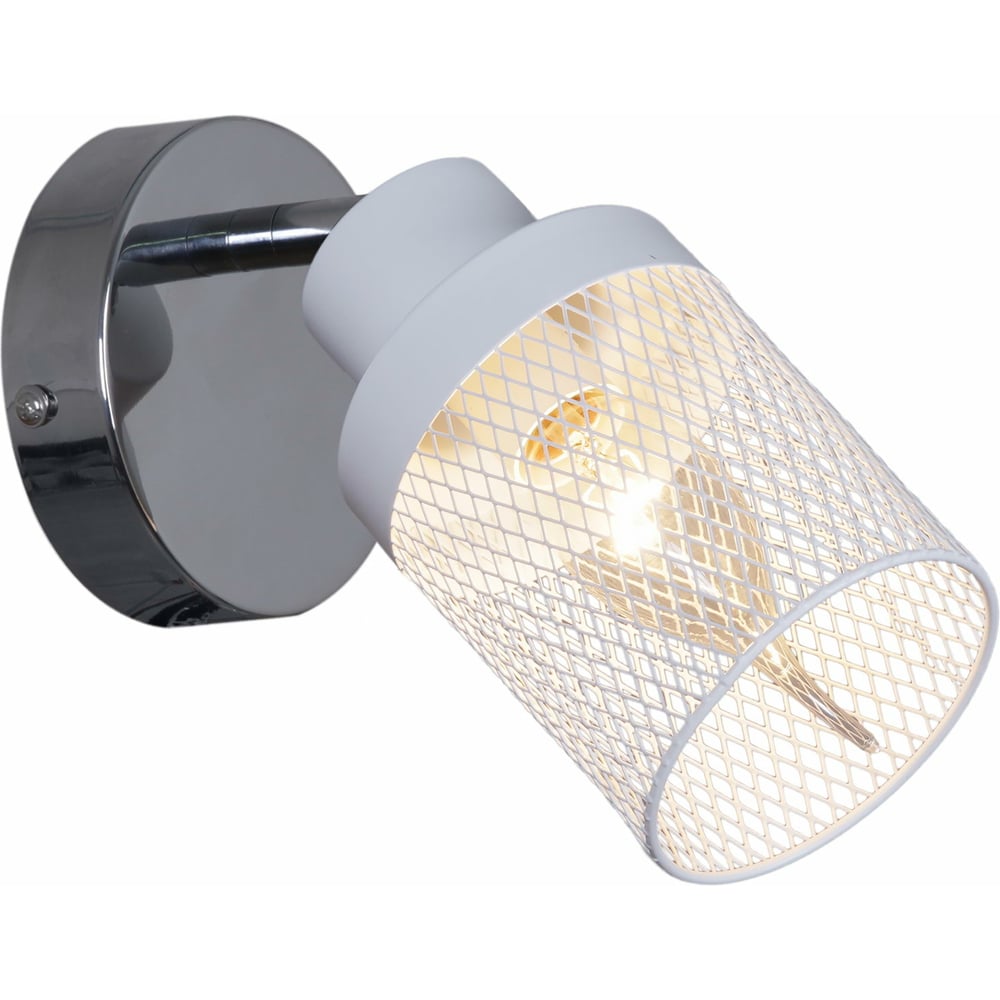 Изображение товара Настенный светильник Reluce 05905-0.8-01 WH+CR стиль лофт с цилиндрическим плафоном