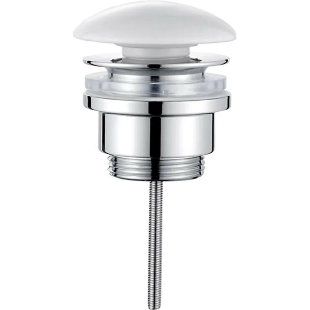 Изображение товара Донный клапан Ledeme L67W из латуни с переливом для мойки и раковин