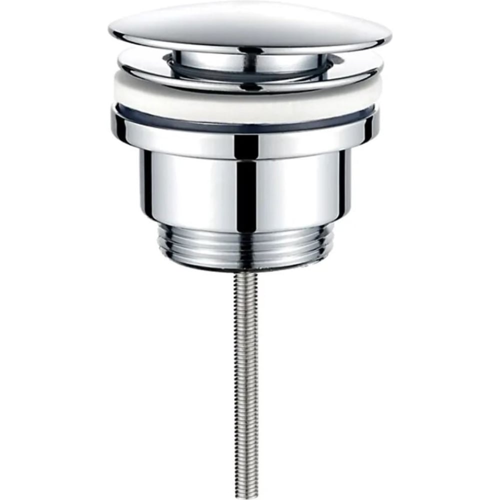 Изображение товара Донный клапан для раковины Ledeme L67 с переливом и хромированным покрытием