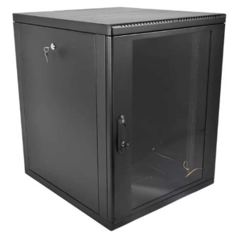 Изображение товара Телекоммуникационный навесной шкаф ЦМО 15U стекло черный 600х520 мм