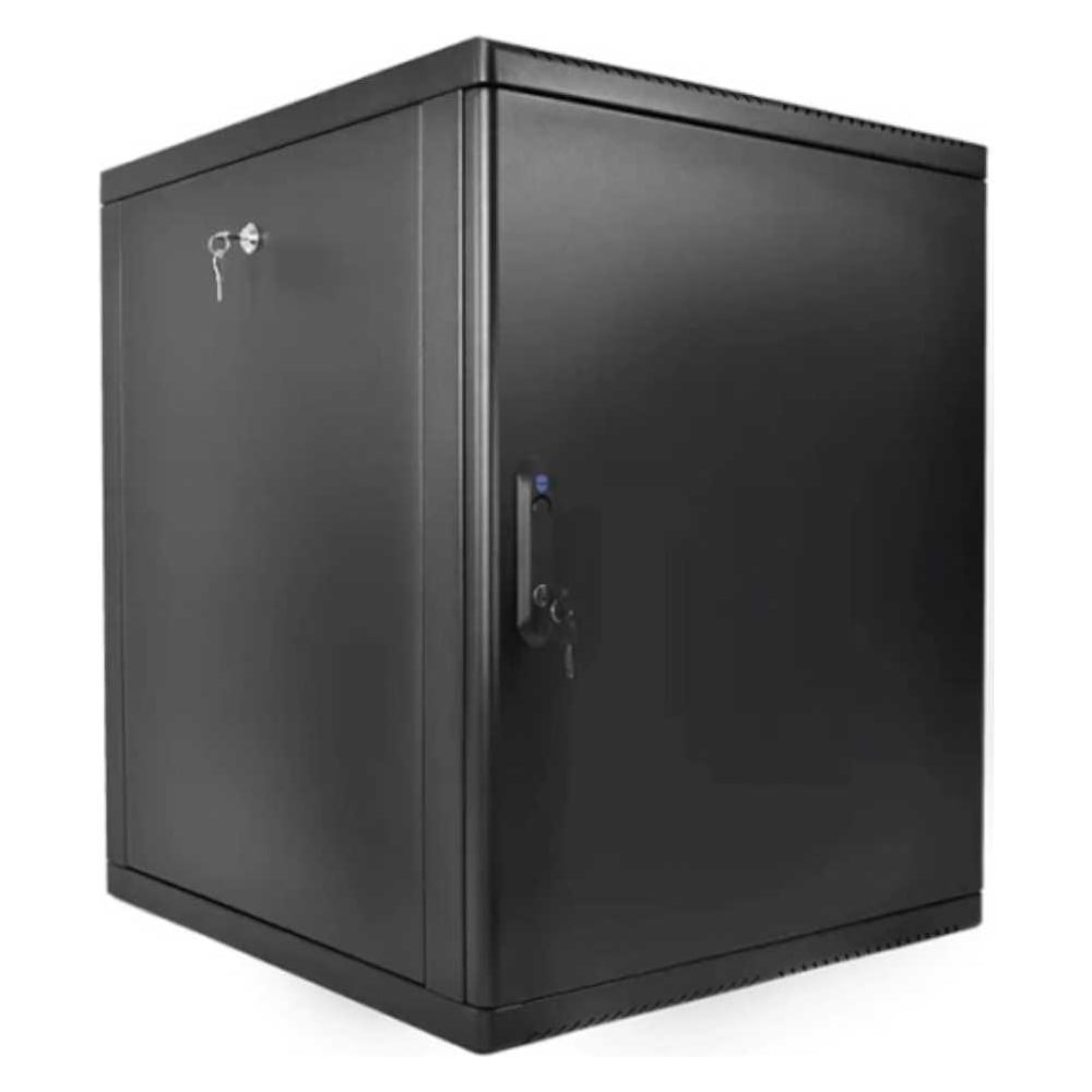 Изображение товара Навесной телекоммуникационный шкаф ЦМО 19 15U металлический черный