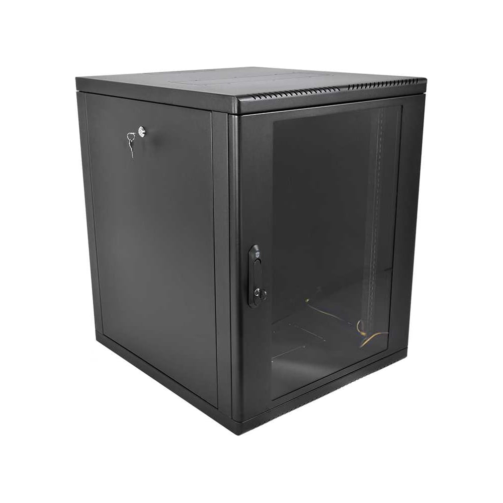 Изображение товара Шкаф ЦМО 19 телеком навесной разборный 12U черный