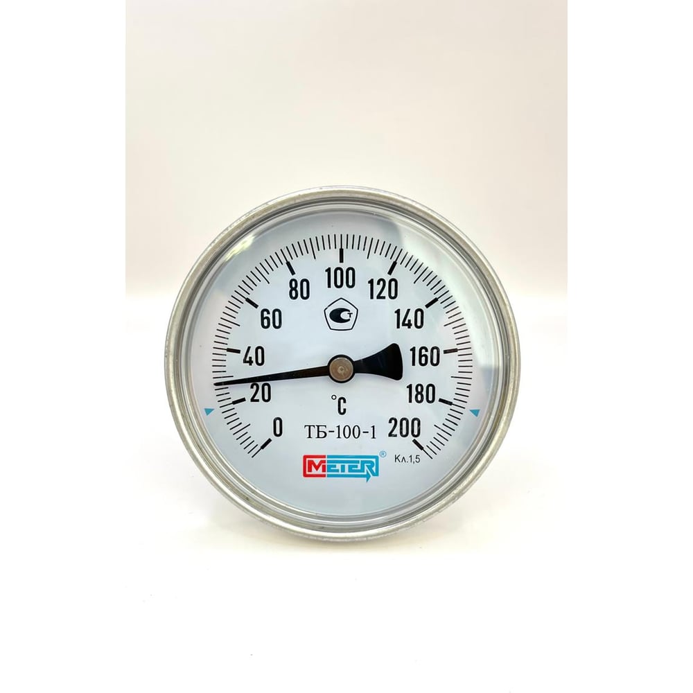 Изображение товара Термометр МЕТЕР ТБ-100-1 точный промышленный с латунной гильзой G1/2