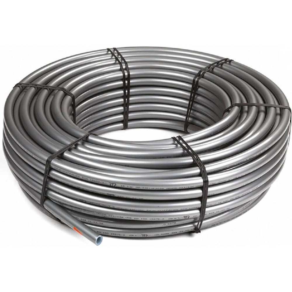 Изображение товара Труба RTP EVOH PE-Xa 20х2.8, 75м для профессиональных систем, серебристая