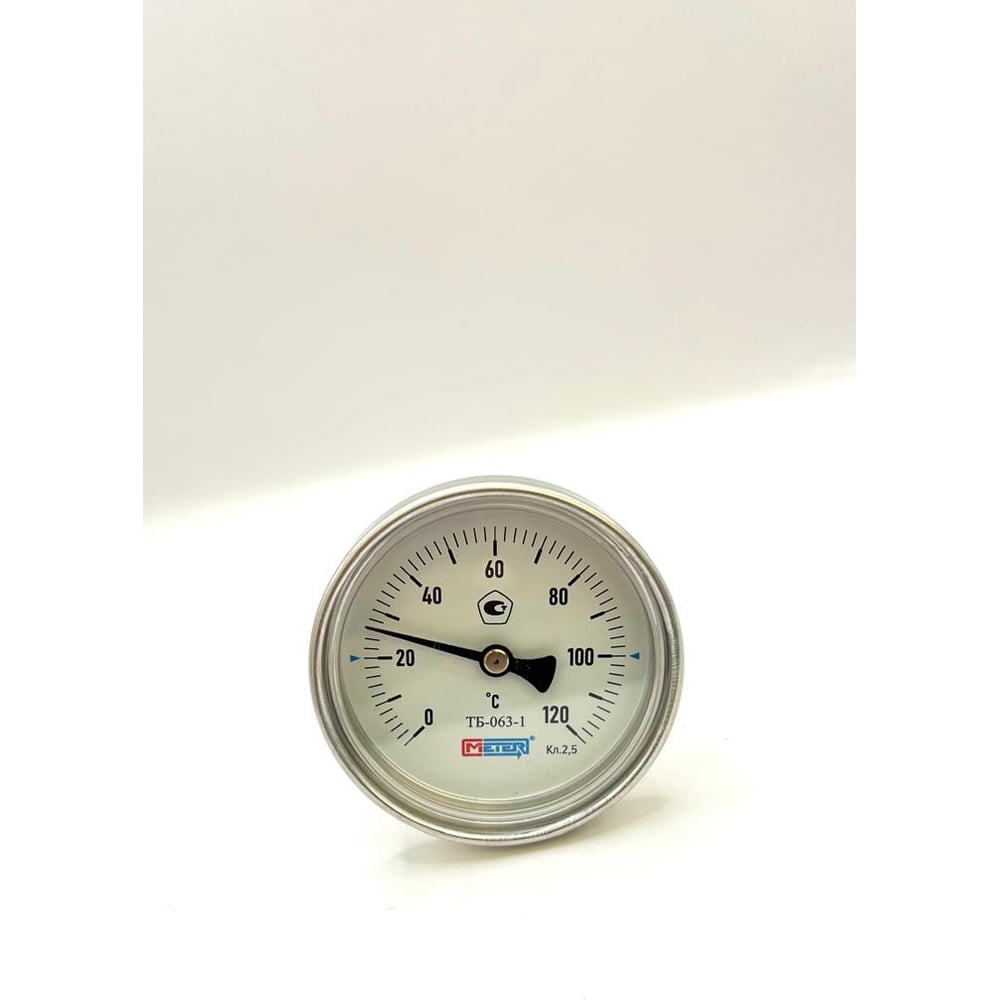 Изображение товара Термометр МЕТЕР ТБ-063-1 с латунной гильзой и резьбой 1/2 дюйма