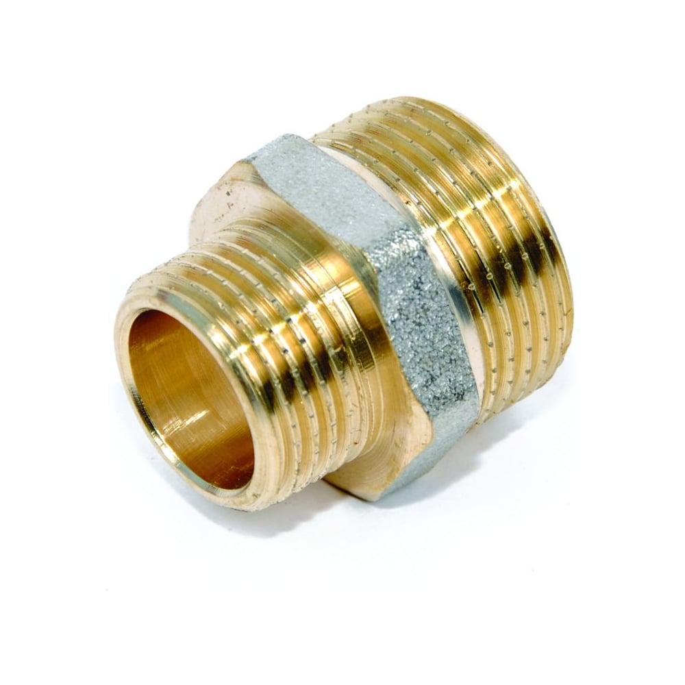 Изображение товара Ниппель SMT НР-НР 1-1/4х1/2 никелированный бытовой фитинг