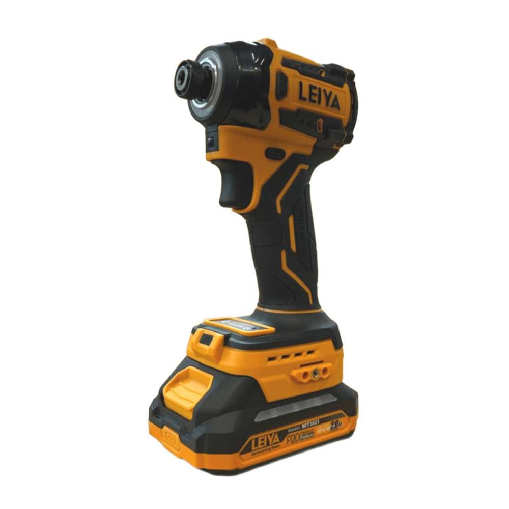 Изображение товара Аккумуляторный ударный винтоверт LEIYA LY-A1020 с двумя аккумуляторами