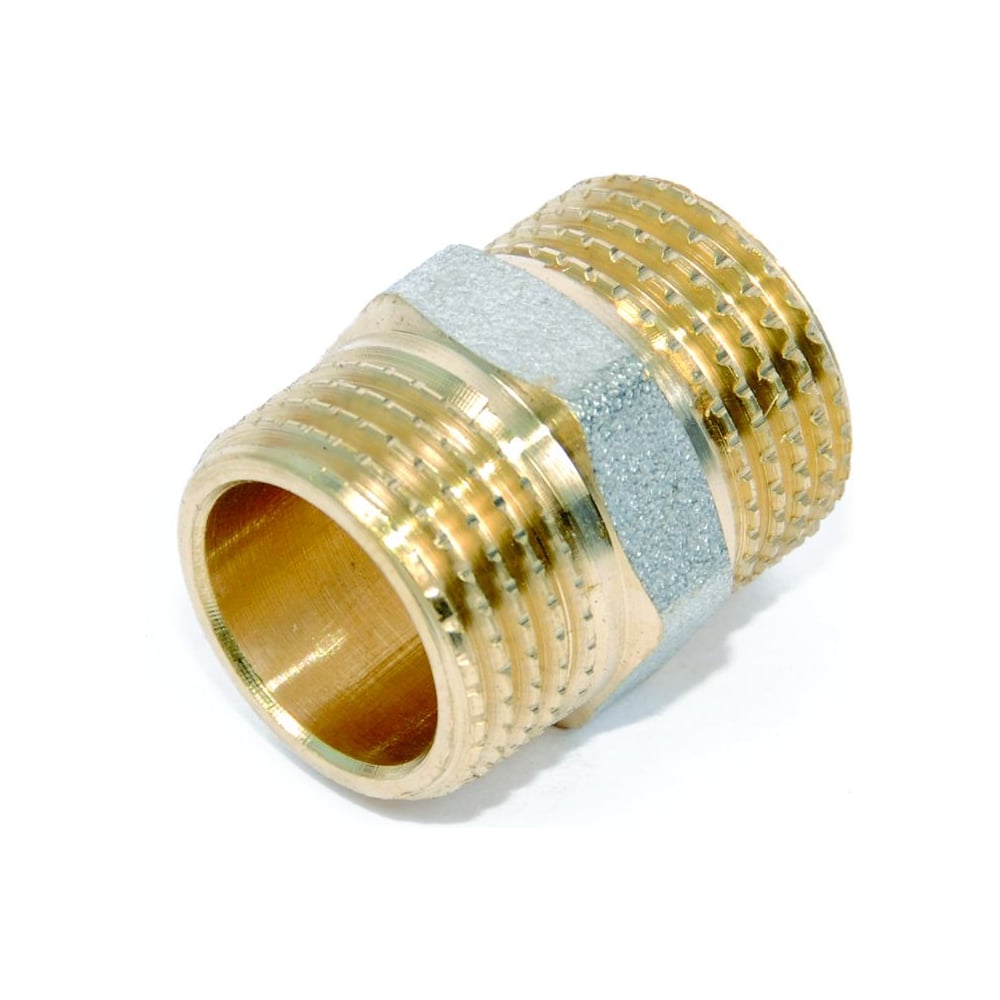 Изображение товара Ниппель SMT НР-НР 1-1/4 (ник-жел) 657NY6612