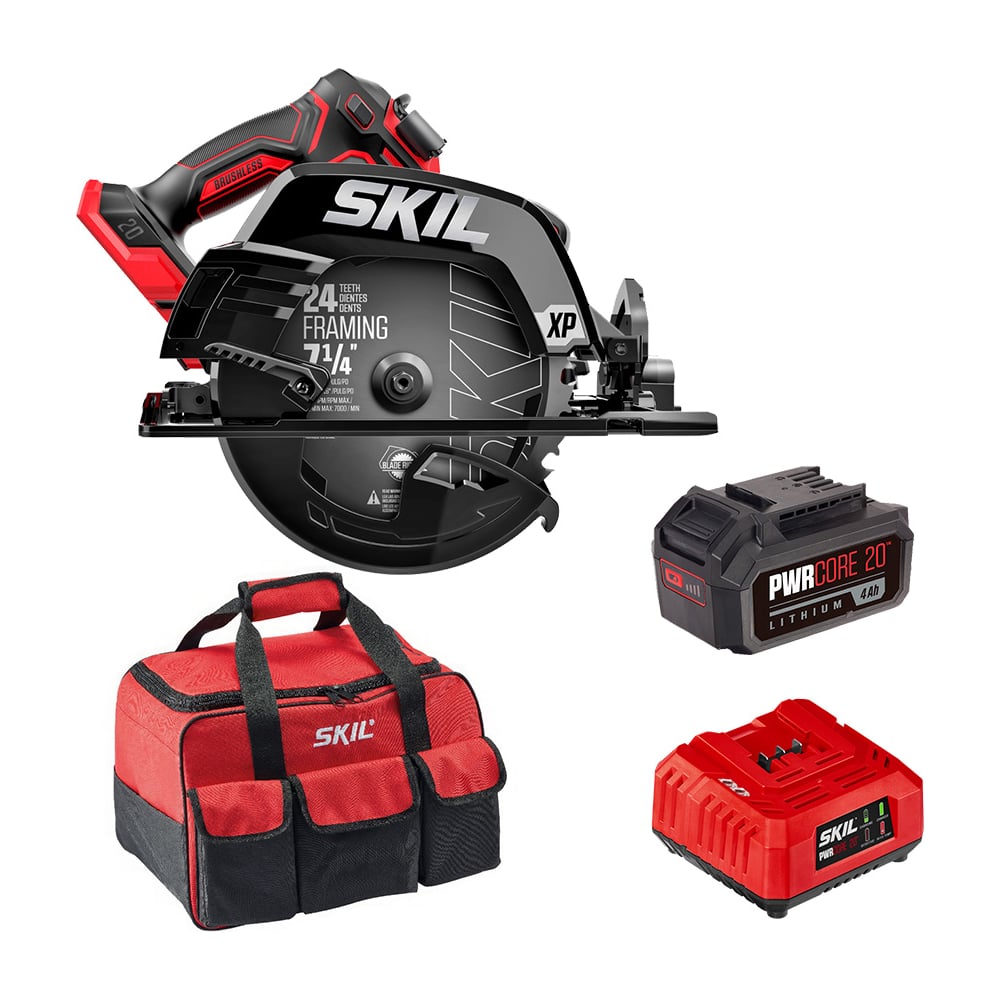 Изображение товара Аккумуляторная циркулярная пила SKIL CR5440 с зарядным устройством и АКБ