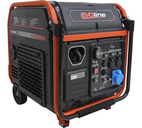 Изображение товара Генератор бензиновый инверторный Evoline BQH 11000 E (произведено Zongshen) 1T90DF110EVO
