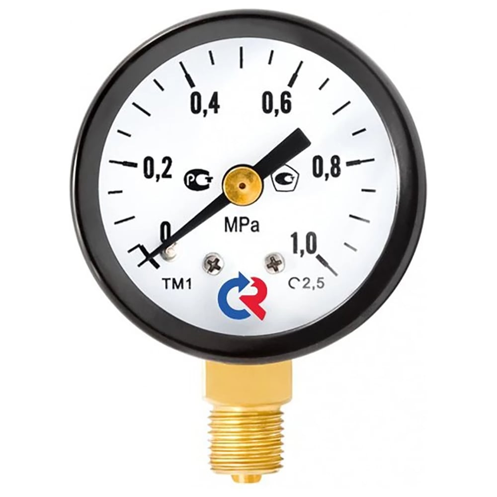 Изображение товара Манометр общетехнический РОСМА ТМ-110Р.00 0-0.6 МПа G1/8 аналоговый профессиональный