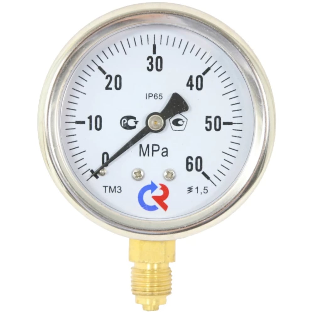 Изображение товара Манометр радиальный РОСМА ТМ-320Р.00 G1/4 0-10МПа виброустойчивый сухой