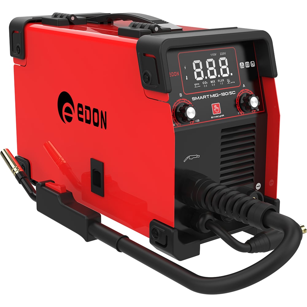 Изображение товара Сварочный полуавтомат инверторный EDON Smart MIG-180/5C 25073