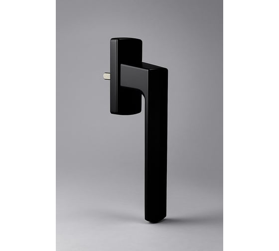 Изображение товара Ручка для пластиковых окон KraftMan металлическая 8-позиционная, черная KF00379005