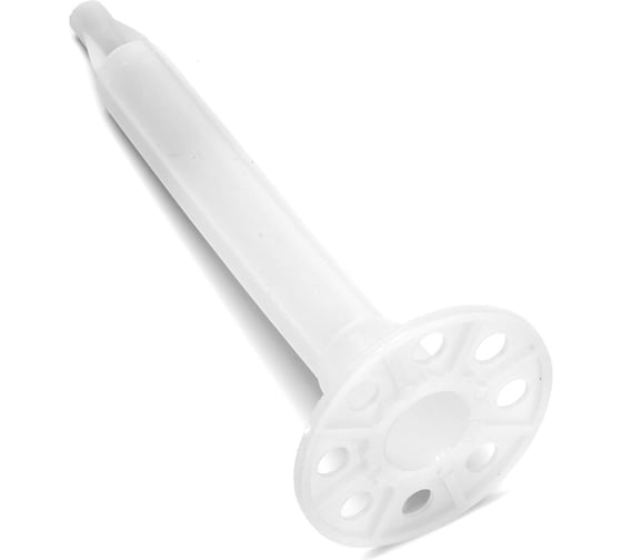 Изображение товара Тарельчатый дюбель гриб FEDAST с кованым гвоздем для монтажных пистолетов IN130-BP 100шт FD130IN-BP