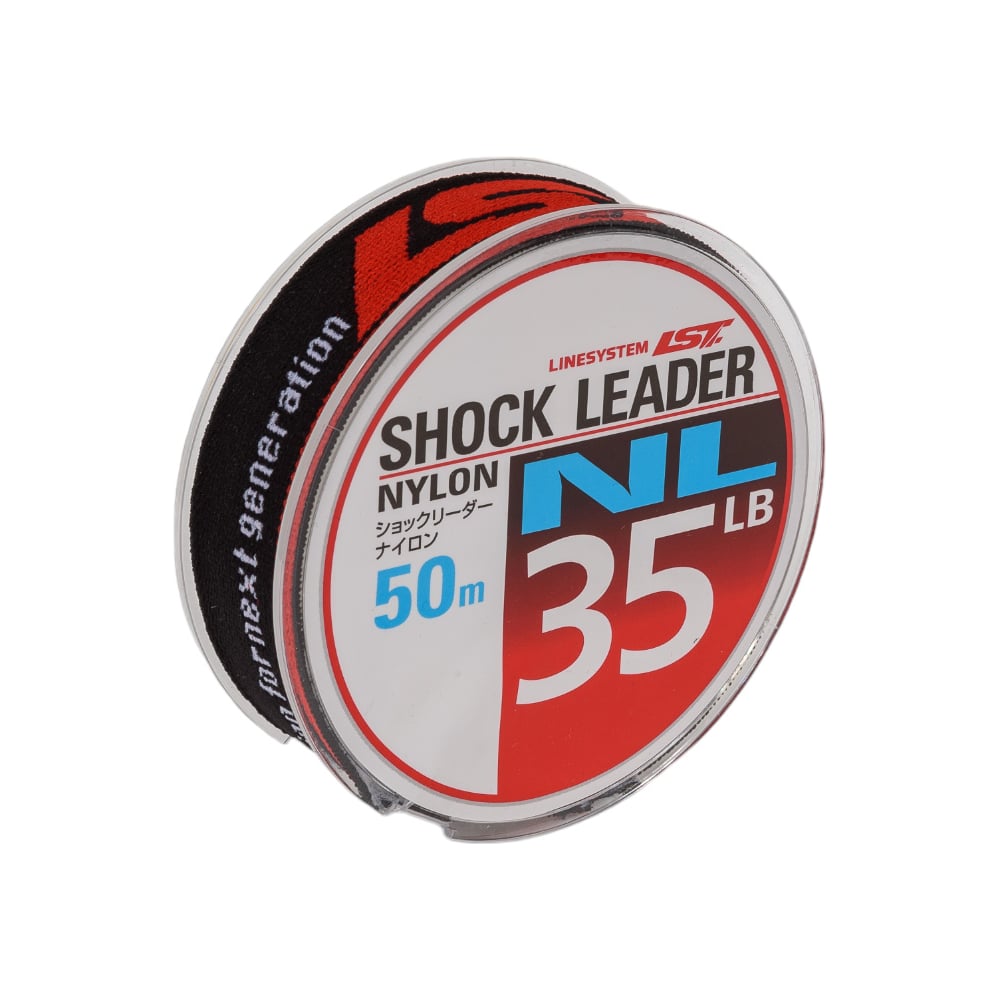 Изображение товара Шоклидер LINESYSTEM NL 35LB 50м монофильный нейлон тонущая прозрачный