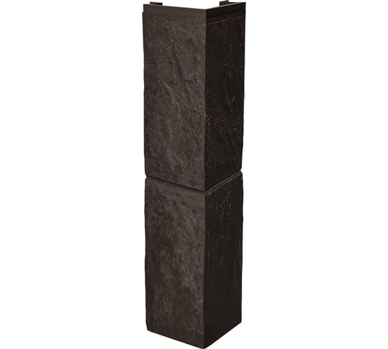 Изображение товара Угол наружный Технониколь ТН ОПТИМА Терра темно-коричневый, 430х115x115 мм УТ-00118323