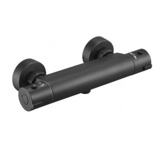 Изображение товара Смеситель для ванны ООО ПКФ Сварком термостатический, без излива, черный СанТех s054617