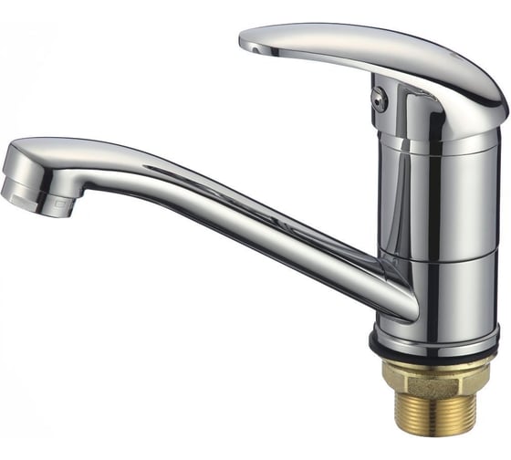 Изображение товара Смеситель для умывальника ООО ПКФ Сварком однорычажный, поворотный излив с/г СанТех s047389