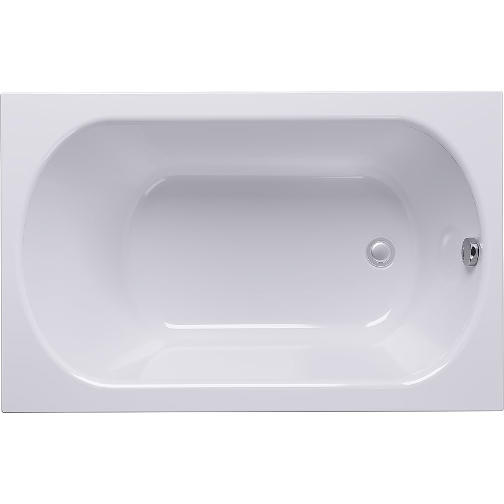 Изображение товара Ванна акриловая Alex Baitler BAIKAL 110x70 современная прямоугольная белая