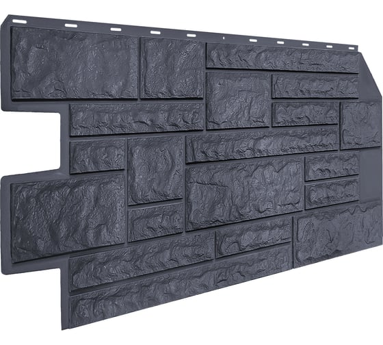 Изображение товара ТЕХНОНИКОЛЬ Фасадная панель ТН Оптима Терра серый 1,095x0,445x0,021м 1 шт Технониколь УТ-00118322