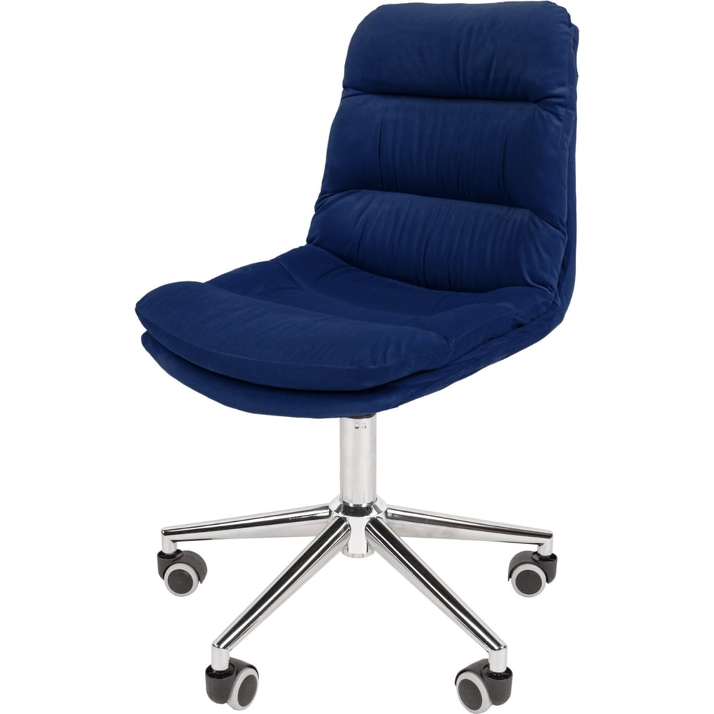 Изображение товара Кресло Chairman Home 115 синий велюр T-82