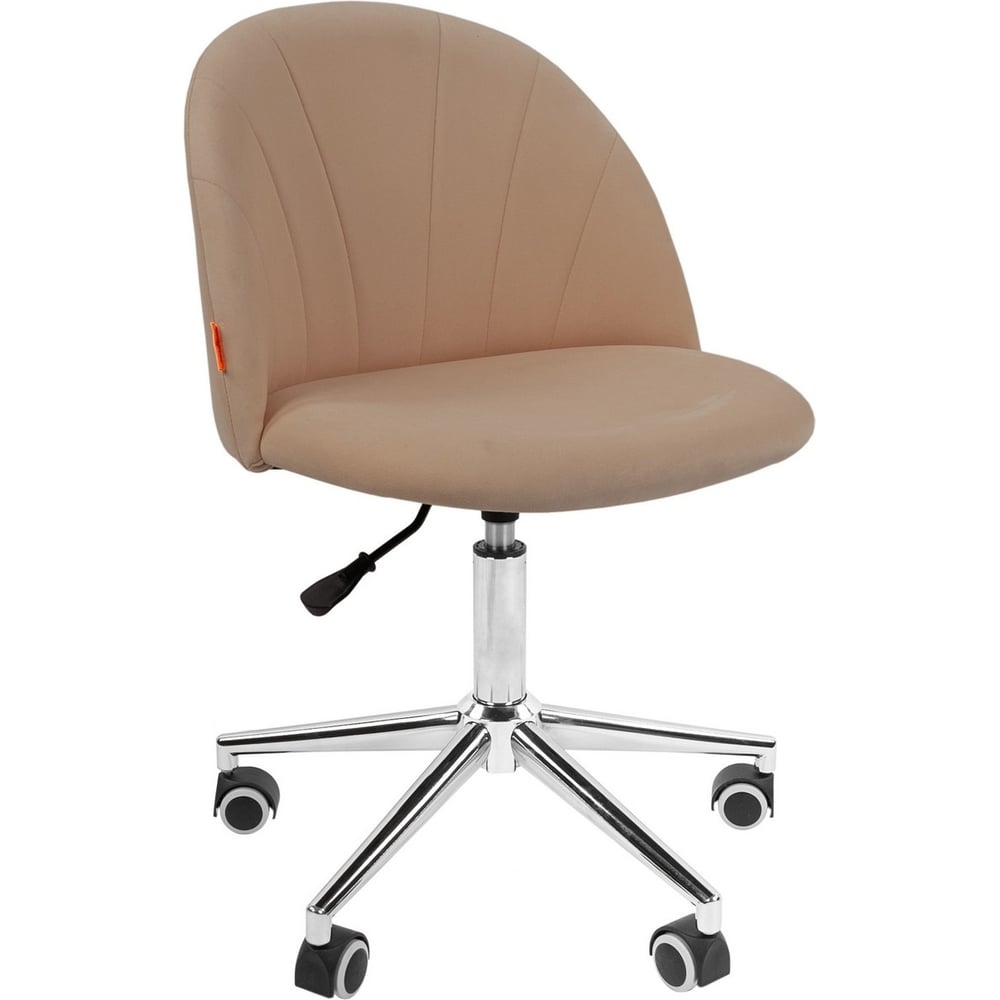 Изображение товара Кресло Chairman Home 117 бежевое велюр с регулируемой высотой