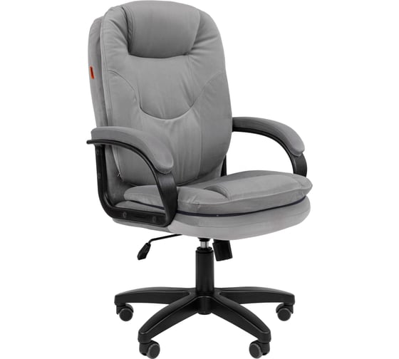 Изображение товара Кресло Chairman Home 668 ткань Т-55 серый LT 00-07195502