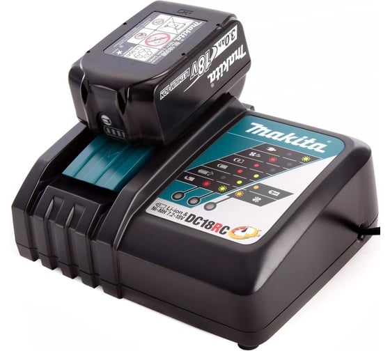 Изображение товара Набор RF Makita аккумулятор BL1830B, зарядное устройство DC18RC 191A24-4