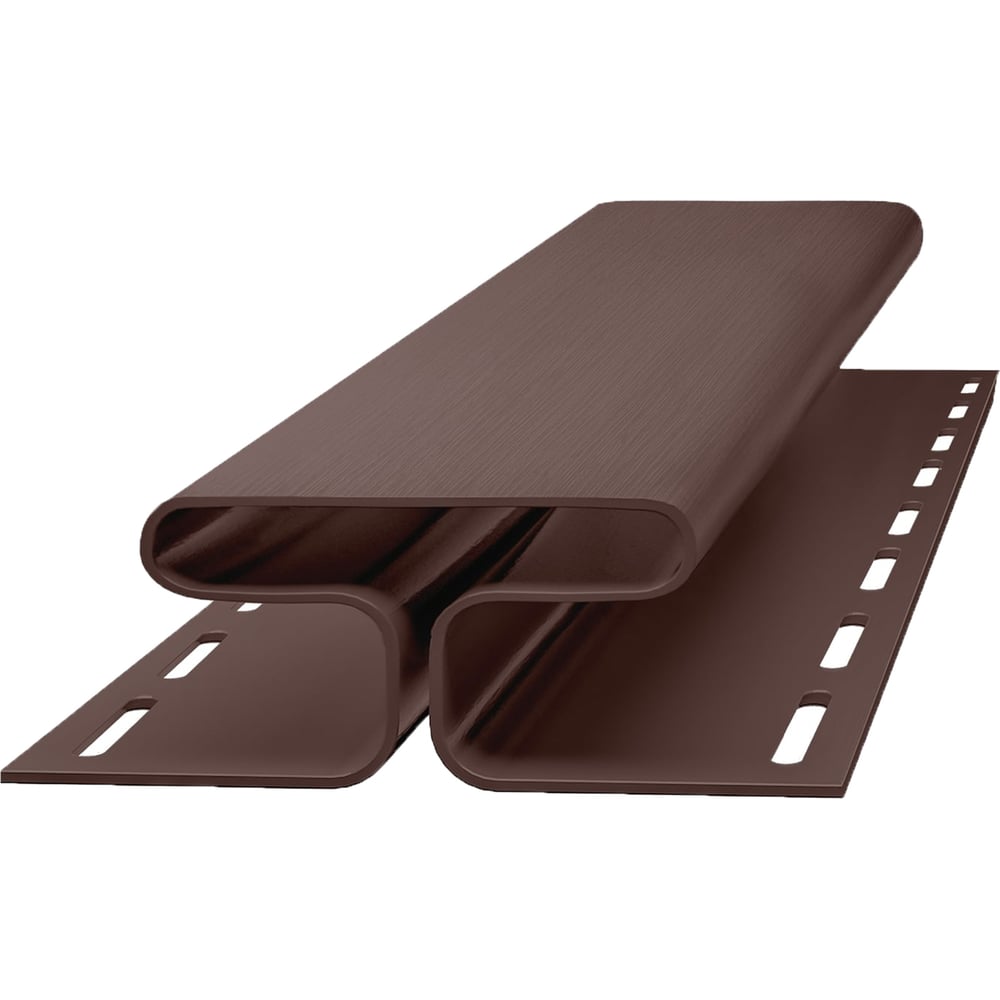 Изображение товара Н профиль Технониколь ТН оптима соединительный, каштан 3м 10шт УТ-00099514