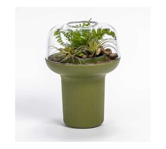 Изображение товара Кашпо Scheurich Гумидарий Humidarium d19см h20см 0.7л зеленый 073526