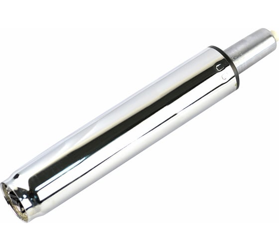 Изображение товара Газ-лифт BRABIX A-140 стандартный, хром, длина в открытом виде 413 мм, d 50 мм, класс 2 532005