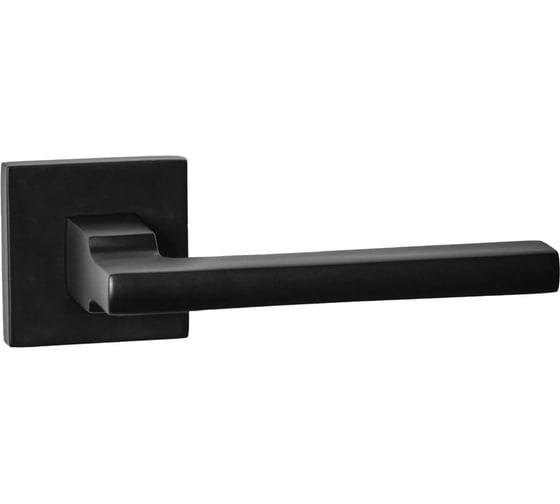 Изображение товара Ручка дверная межкомнатная VETTORE на тонком основании R21.031 MBP чёрный матовый, 20606