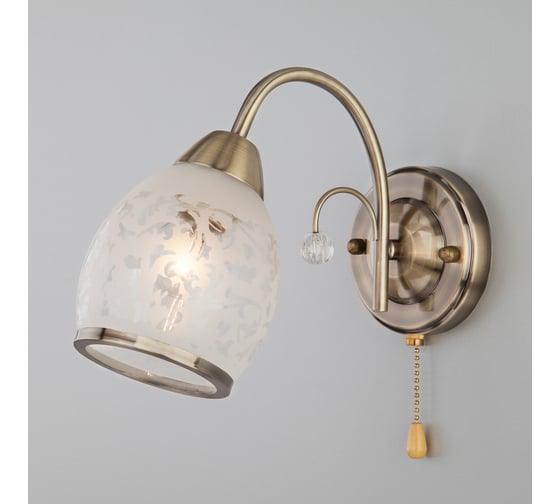 Изображение товара Настенный светильник Eurosvet 30026 1 античная бронза 00000073988